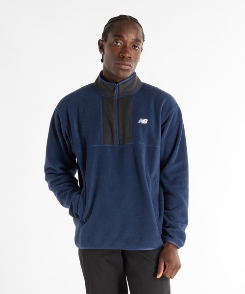 New Balance（ニューバランス） フリースクオータージップトップ