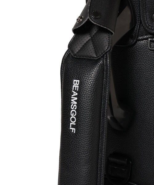 BEAMSGOLF ブラック ゴルフバッグヘッドカバー3点おまけ BEAMSGOLF