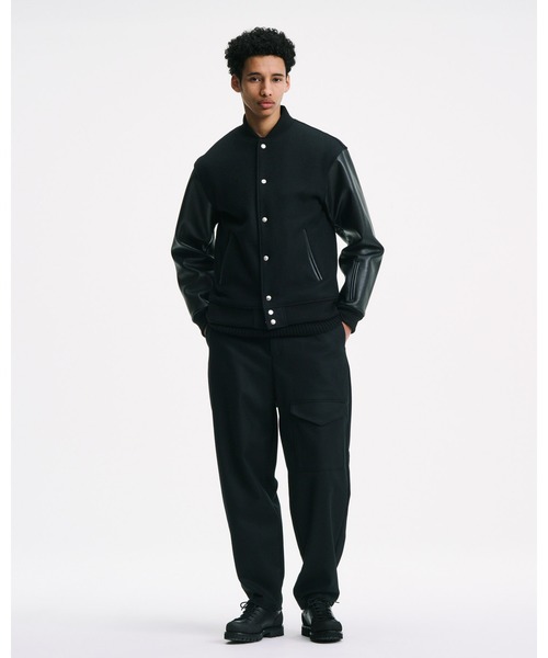 SOPHNET.（ソフネット） スタジャン MELTON LAMBSWOOL VARSITY JACKET