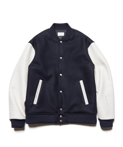 SOPHNET.（ソフネット） スタジャン MELTON LAMBSWOOL VARSITY JACKET