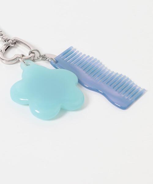 SMELLY（スメリー） キーホルダー ミラーコームセットキーチェーン