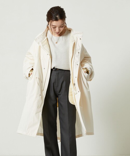 FREAK'S STORE（フリークスストア） モッズコート フリ- ベージュ