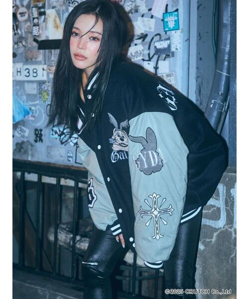 GALFY（ガルフィー） スタジャン GYDA×GALFY BIG スタジャン