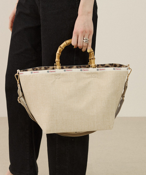 LeSportsac（レスポートサック） トートバッグ MED BAMBOO TOTE W/ST