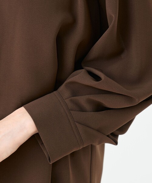 Ballsey（ボールジィ） ブラウス シャツ シアートロピカル ボウタイ