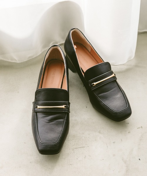 Clarks（クラークス） ローファー Zylah Top / ザイラトップ（ブラック