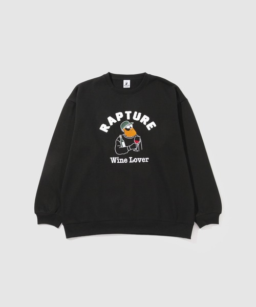 トレーナー スウェット 髭サガラ刺繍トレーナー メンズ レディース