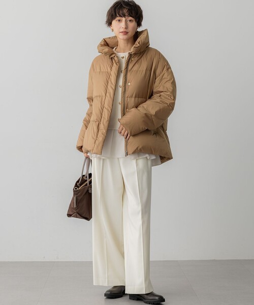 23区（ニジュウサンク） ダウンコート ダウンジャケット シレータフタ