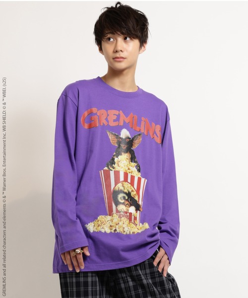 MILKBOY（ミルクボーイ） tシャツ GREMLINS POPCORN L.S. Tシャツ