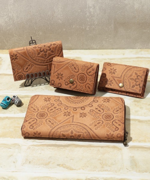 チチカカ（TITICACA） 財布 ボンデッドレザーファイバー三折り財布