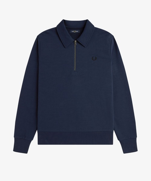 FRED PERRY（フレッドペリー） トレーナー スウェット Zip Neck Collar