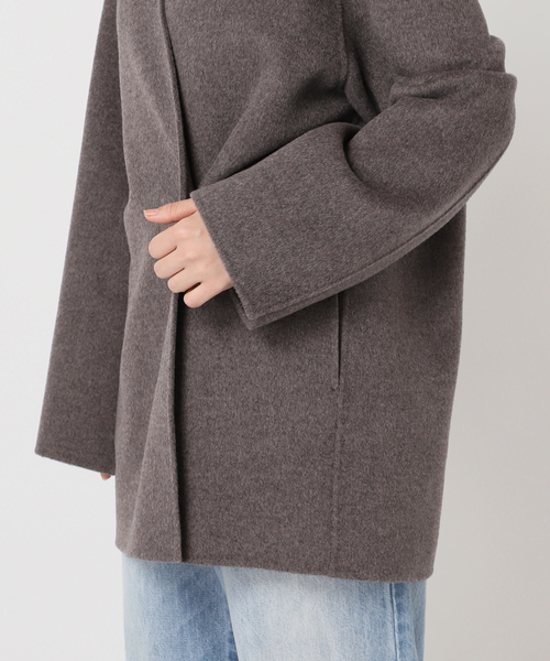 plage（プラージュ） ノーカラーコート コート HAMILTON Cardigan