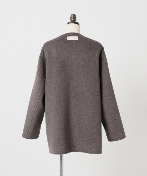 plage（プラージュ） ノーカラーコート コート HAMILTON Cardigan