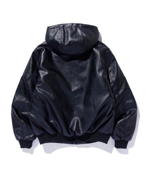 XLARGE（エクストラ ラージ） コート ジャケット FAUX LEATHER HOODED