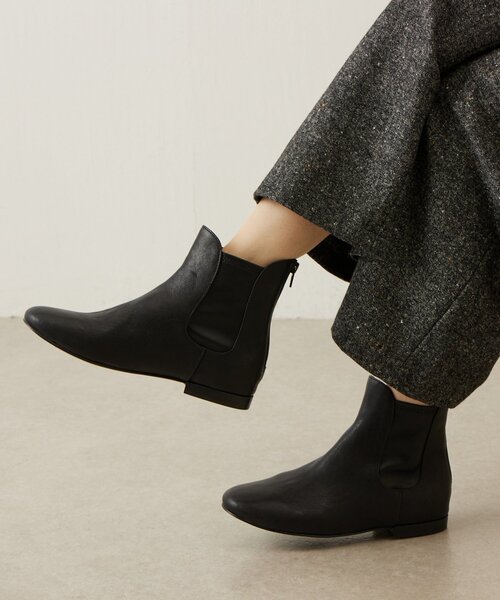 BEARDSLEY（ビアズリー） ブーツ レザーサイドゴアブーツ レディース