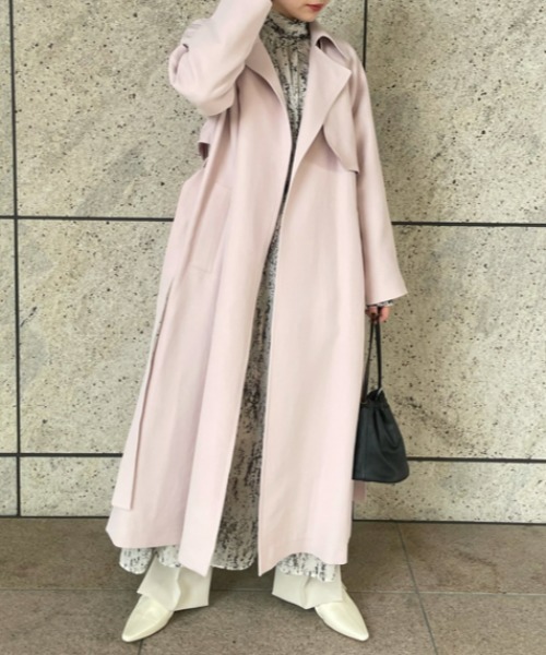 FRAY I.D（フレイ・アイディー） トレンチコート 0 ピンク レディース