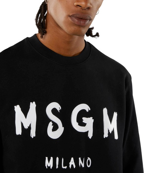 MSGM（エムエスジーエム） トレーナー スウェット ブラッシュロゴ