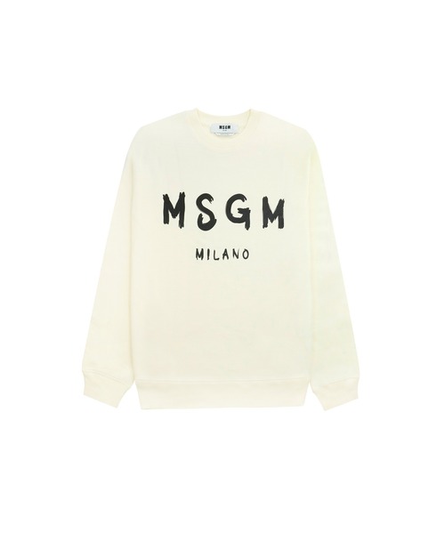 MSGM（エムエスジーエム） トレーナー スウェット ブラッシュロゴ