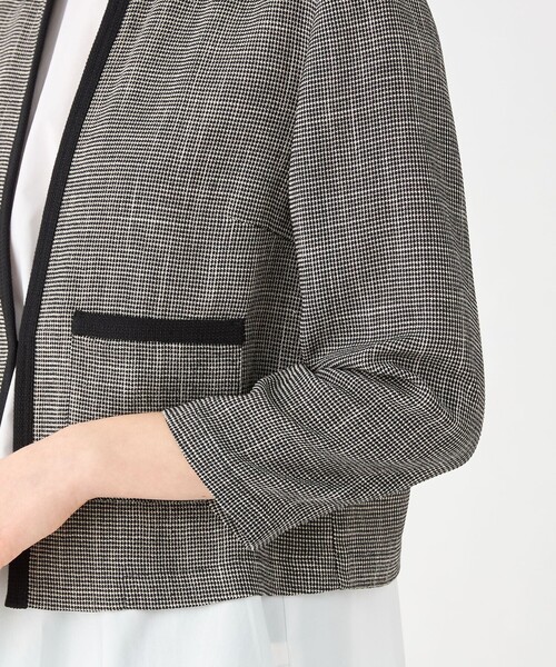 Ballsey（ボールジィ） ジャケット ノーカラージャケット カラミ ノー