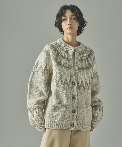 Curensology（カレンソロジー） カーディガン /ノルディック