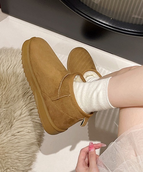 ブーツ 「お気に入り数15000人突破!」ファー ボア ショート ムートン