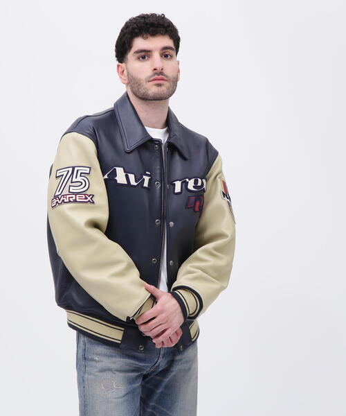 AVIREX（アヴィレックス） スタジャン 90's GOALERS VARSITY JACKET
