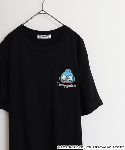 sanrio（サンリオ） tシャツ サンリオキャラクターズ サガラ刺繍T