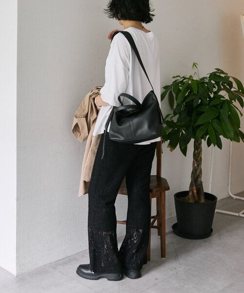 ear PAPILLONNER（イア パピヨネ） トートバッグ ワイドテープトート