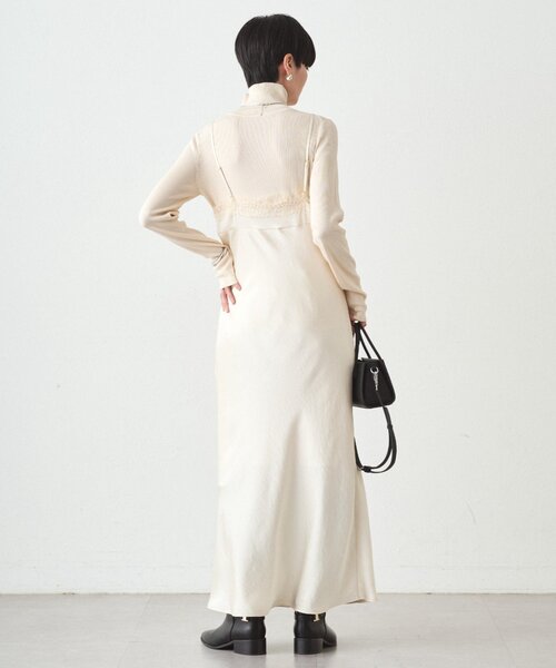 Loungedress（ラウンジドレス） ワンピース レースキャミワンピース