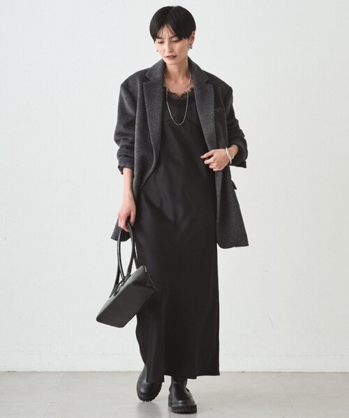 Loungedress（ラウンジドレス） ワンピース レースキャミワンピース