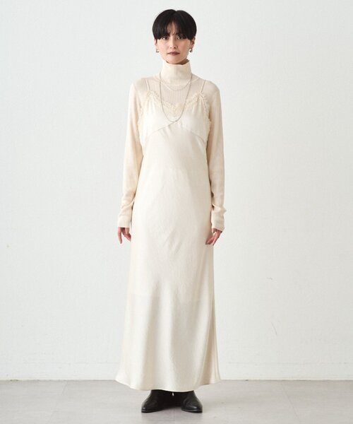 Loungedress（ラウンジドレス） ワンピース レースキャミワンピース