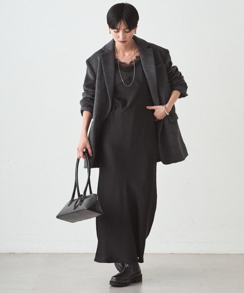 Loungedress（ラウンジドレス） ワンピース レースキャミワンピース