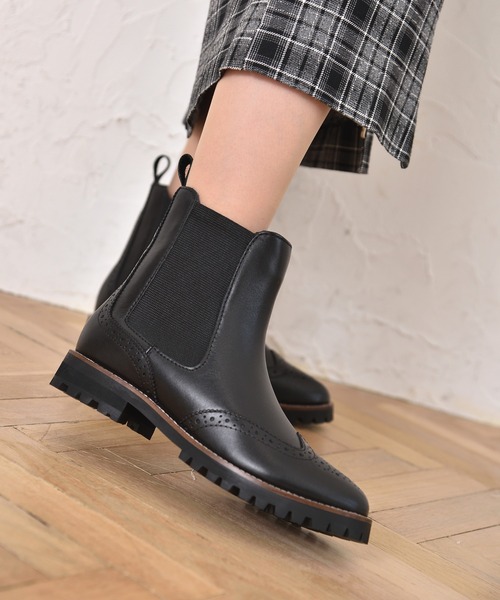 ALPHA CUBIC（アルファ キュービック） ブーツ 「撥水加工」リアル