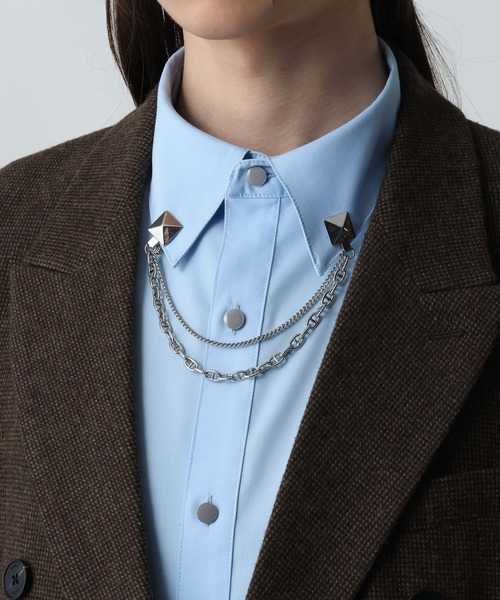 HARE（ハレ） ネックレス チェーンラペルブローチ(HARE) メンズ