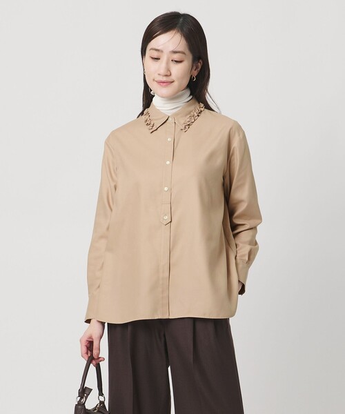 UNITED ARROWS（ユナイテッドアローズ） ブラウス シャツ ミニフリル