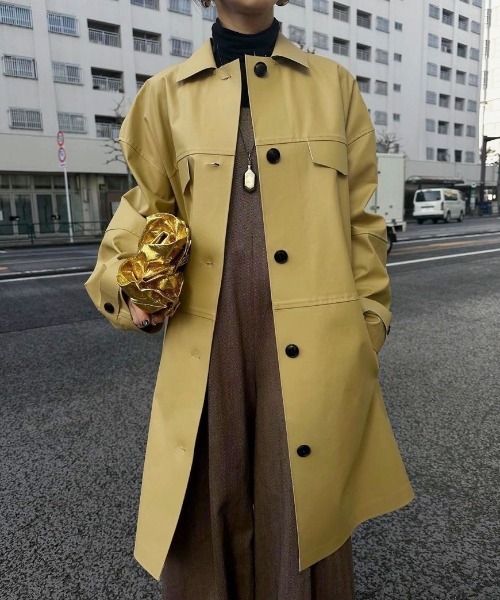 Ameri（アメリ） コート アウター CASUAL LIKE CAPA COAT レディース