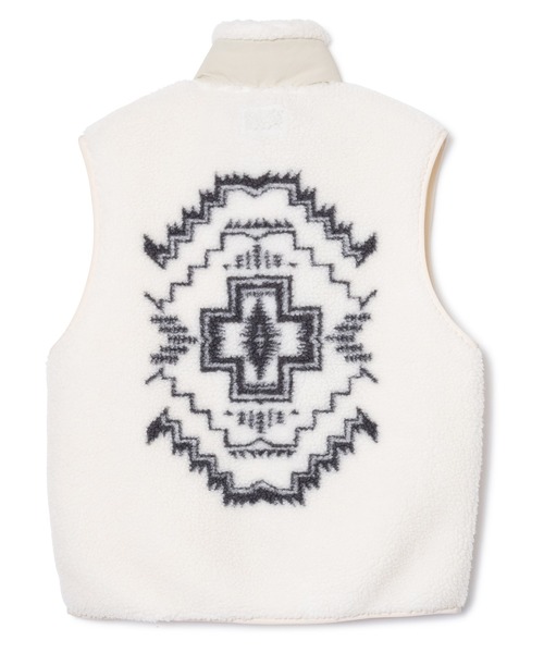 PENDLETON（ペンドルトン） ベスト ジレ ボアジャガードスタンドベスト