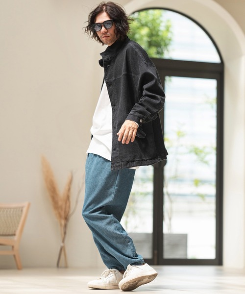 CAMBIO（カンビオ） デニムジャケット gジャン mj10291-M-65ミリタリー