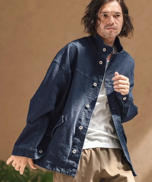 CAMBIO（カンビオ） デニムジャケット gジャン mj10291-M-65ミリタリー