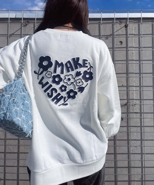 AS KNOW AS（アズノゥアズ） トレーナー スウェット ワンポイントロゴ