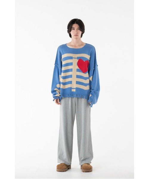 DISCOVERED（ディスカバード） セーター ニット BONE KNIT メンズ