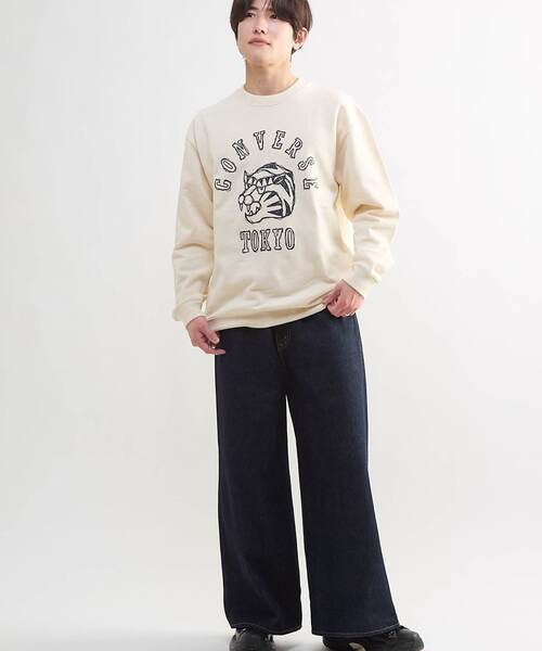 CONVERSE TOKYO トレーナー スウェット TIGER LOGO SWEAT レディース