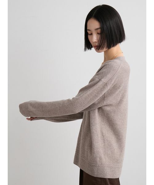 MIESROHE（ミースロエ） カーディガン ウール2WAYカシュクール