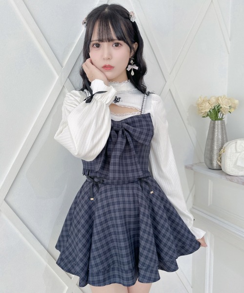 ROJITA（ロジータ） キャミソール 「セットアップ対応」BIGリボン