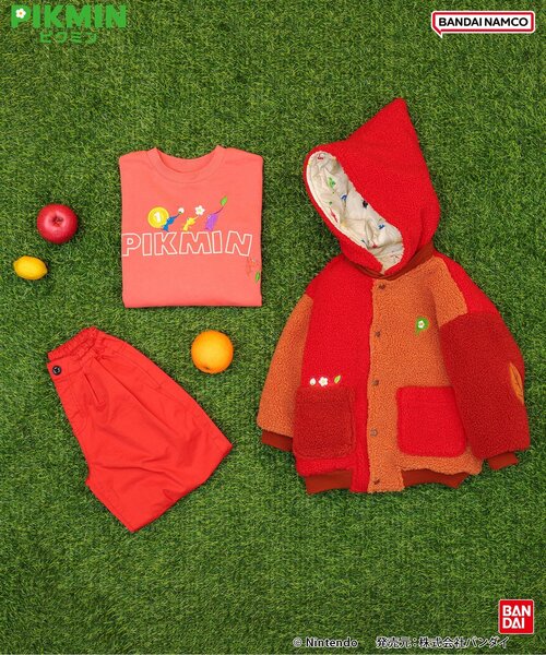 BREEZE（ブリーズ） ブルゾン アウター 「ピクミン」リバーシブルボア