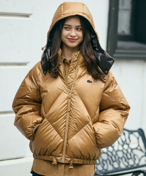 LACOSTE（ラコステ） ダウンコート ダウンジャケット オーバーサイズ撥