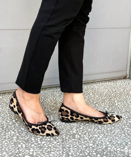 Dhyana.（ディアナドット） バレエシューズ パンプス レオパードバレエ