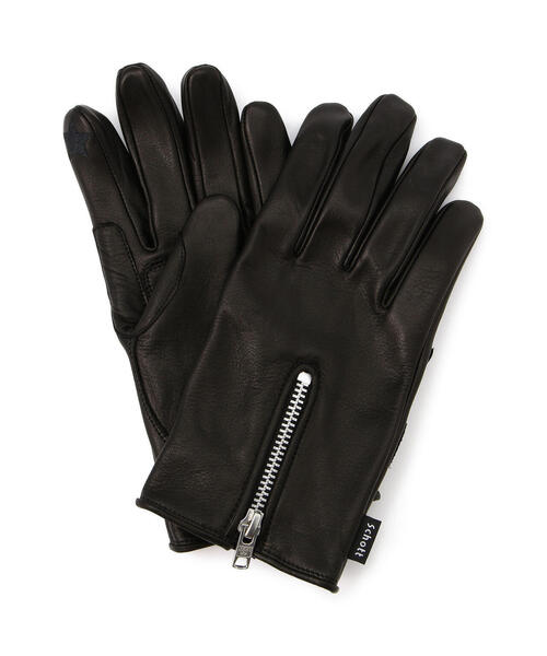 Schott N.Y.C（ショット） 手袋 Schott/ショット/ZIP LEATHER GLOVE