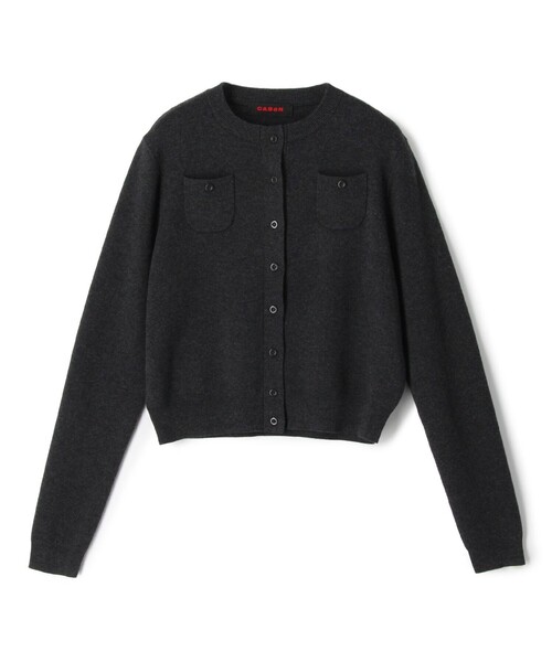CABaN（キャバン） カーディガン コットンカシミヤ クルーネック