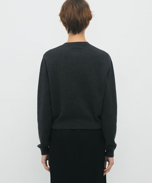 CABaN（キャバン） カーディガン コットンカシミヤ クルーネック